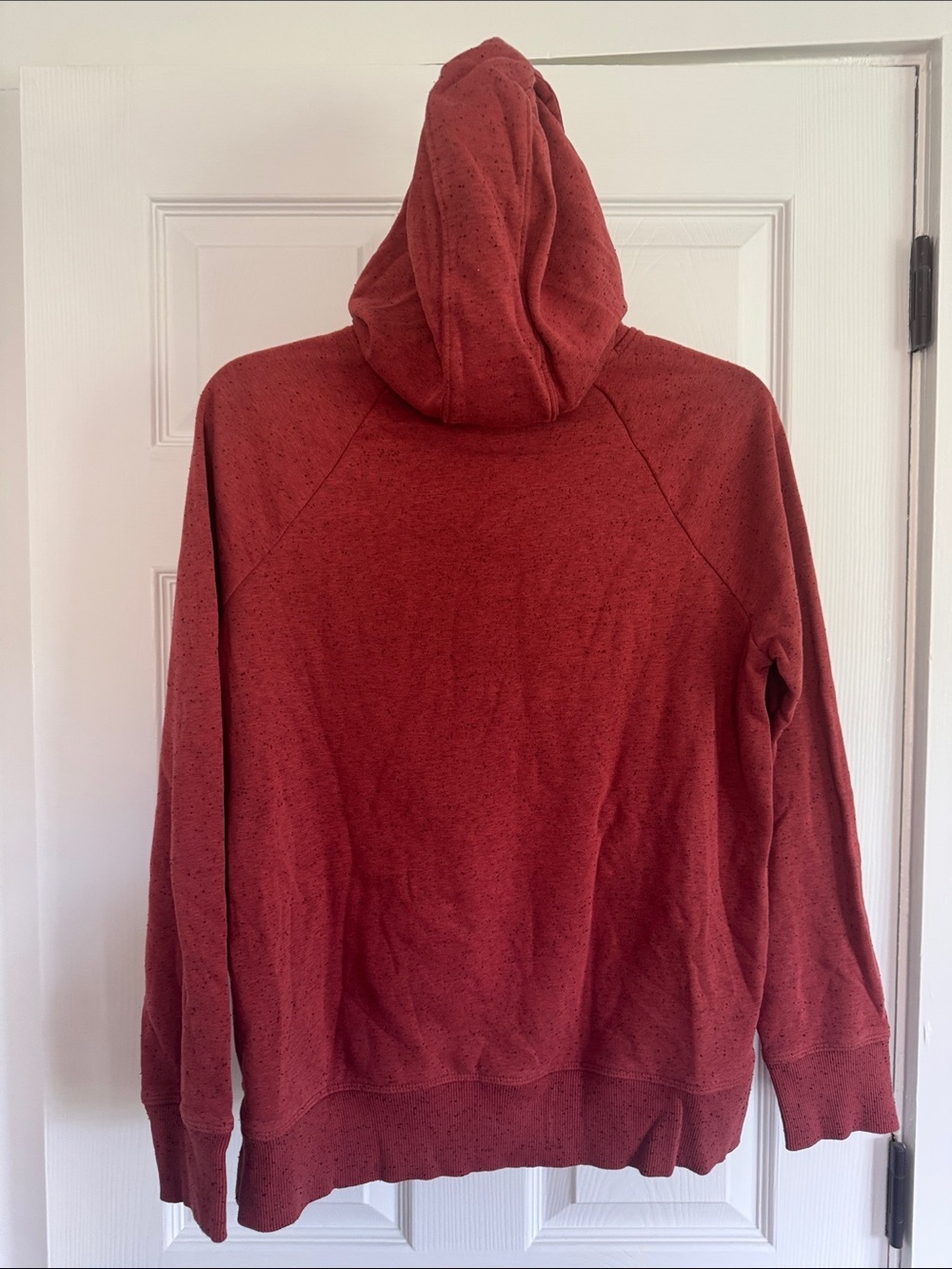 Under Armour Men’s Red Pullover Style Hoodie with Black Logo - Picture 8 of 10